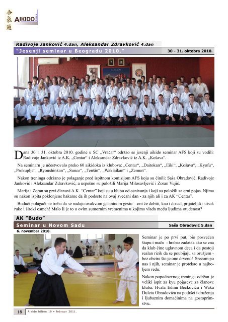 bilten - Aikikai Srbije