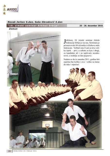 bilten - Aikikai Srbije