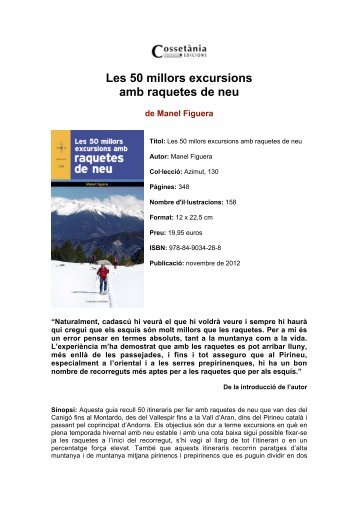 Les 50 millors excursions amb raquetes de neu