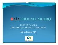 PHOENIX CANALS PROFESSIONAL DESIGN ... - Valley Forward