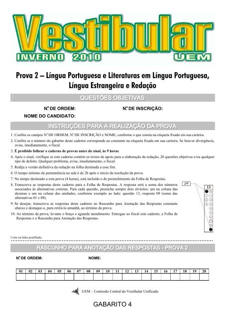 Os 20 Melhores Exercícios sobre Naturalismo com Gabarito