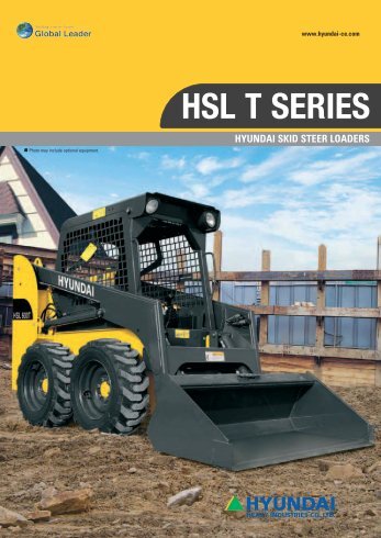 HSL-T general brochure - Hyundai Construction Equipment ...