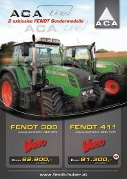 FENDT 309 FENDT 411