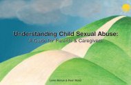 Understanding Child Sexual Abuse