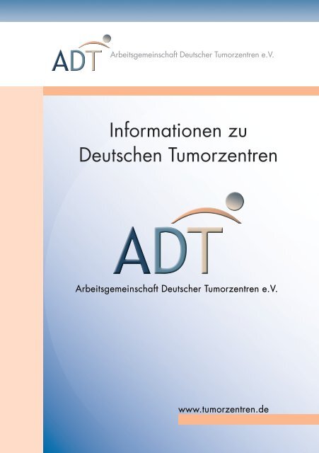 ADT-Informationsflyer - Arbeitsgemeinschaft Deutscher ...