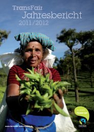 Transfair e.V. Jahresbericht 2011 - Politik - Brot fÃ¼r die Welt