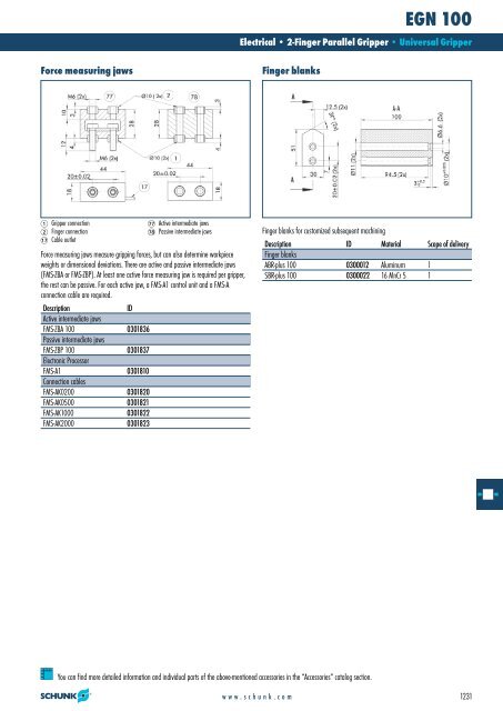 Pneumatic Modular Gripping System