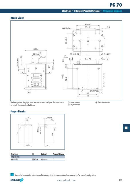 Pneumatic Modular Gripping System