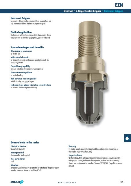 Pneumatic Modular Gripping System