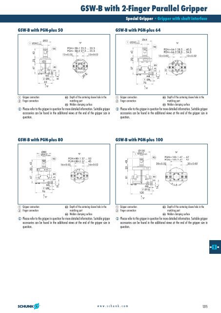 Pneumatic Modular Gripping System