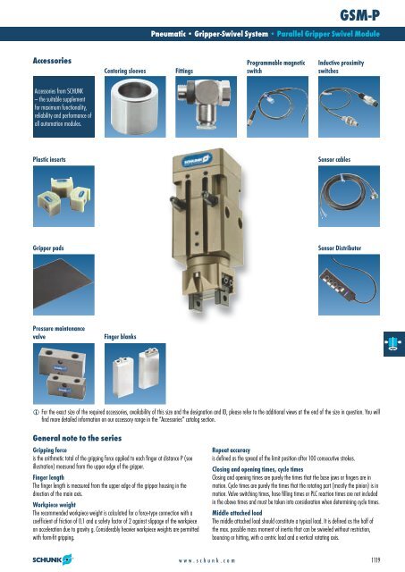 Pneumatic Modular Gripping System