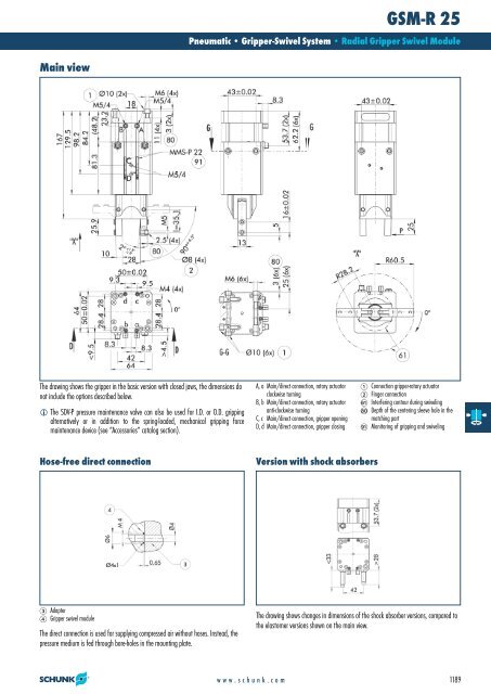 Pneumatic Modular Gripping System