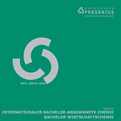 INTERNATIONALER BACHELOR ANGEWANDTE CHEMIE ...