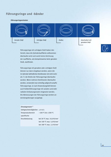 Dichtungen und Führungen aus PTFE. - ElringKlinger ...