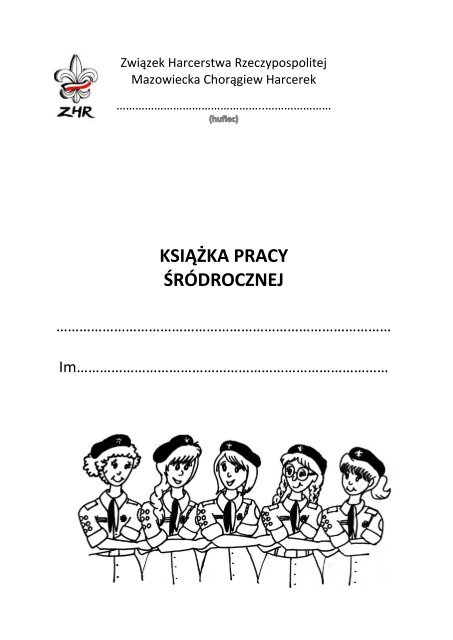 KSIĄŻKA PRACY ŚRÓDROCZNEJ