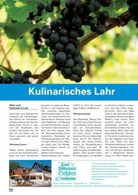 StadtInfo Lahr 2010/2011_Teil 2 (application/pdf) - Stadt Lahr