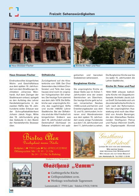 StadtInfo Lahr 2010/2011_Teil 2 (application/pdf) - Stadt Lahr