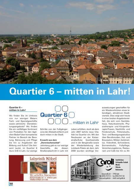 StadtInfo Lahr 2010/2011_Teil 2 (application/pdf) - Stadt Lahr