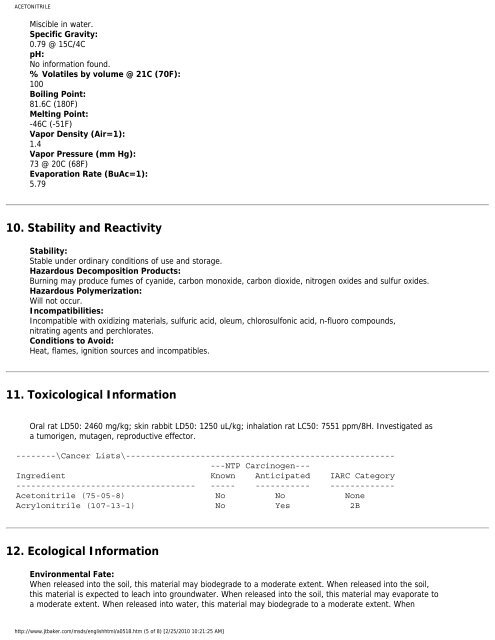 ACETONITRILE