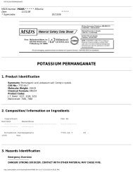 POTASSIUM PERMANGANATE