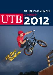 fiT für Die Prüfung – miT Den uTB-LernhiLfen