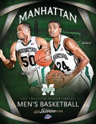 2011-12 roster - Manhattan College Athletics