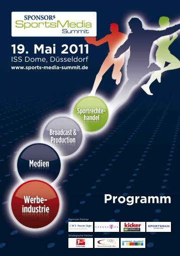 19. Mai 2011 - SPONSORs Sports Media Summit
