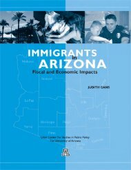 Immigrants in Arizona Fiscal and Economic Impacts