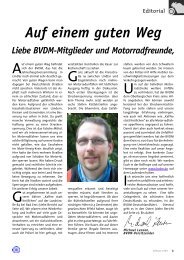 Politik - Bundesverband der Motorradfahrer eV