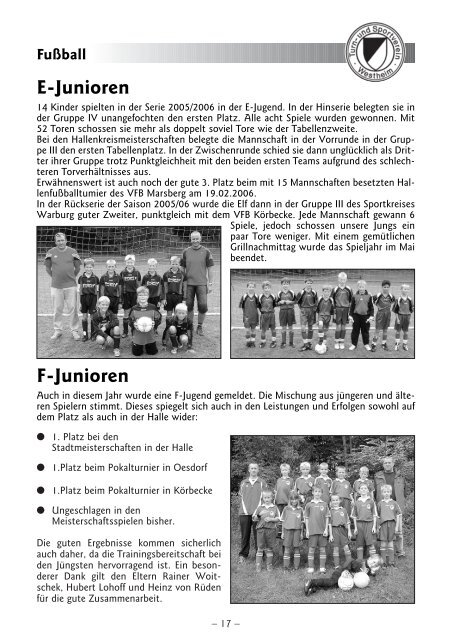 D-Junioren - westheim.org