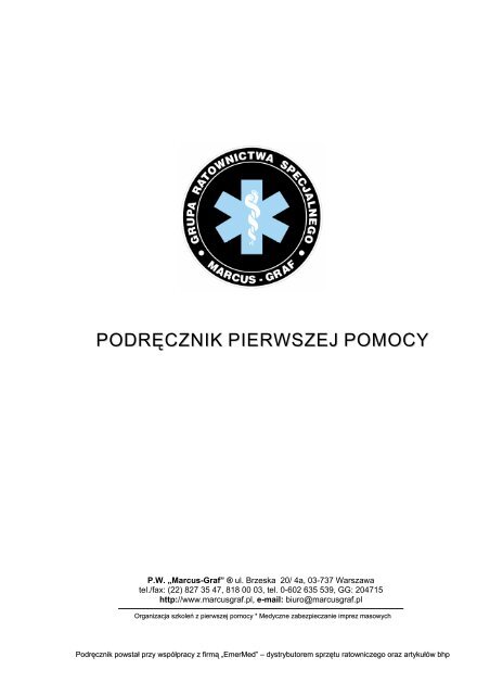 PODRĘCZNIK PIERWSZEJ POMOCY