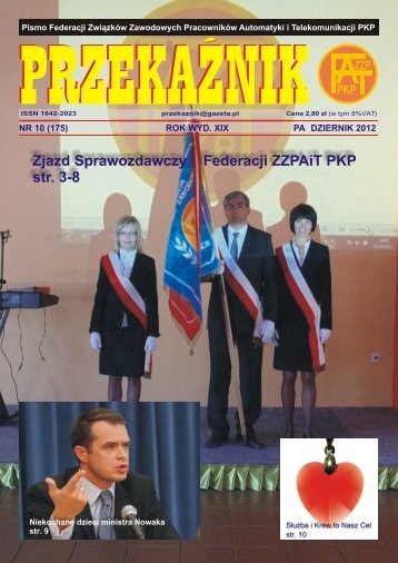 Zjazd Sprawozdawczy str 3-8 Federacji ZZPAiT PKP