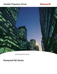 Honeywell NX Series