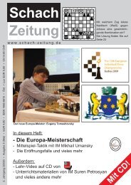 Schach Zeitung a - Schachversand Niggemann