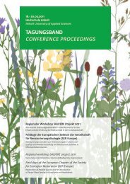 TAGUNGSBAND CONFERENCE PROCEEDINGS - Offenlandinfo