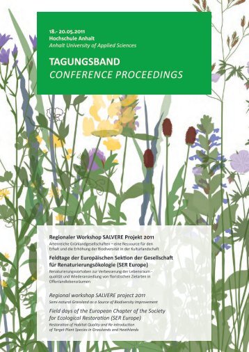 TAGUNGSBAND CONFERENCE PROCEEDINGS - Offenlandinfo