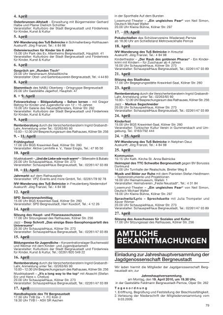 Amtsblatt der Stadt Bergneustadt