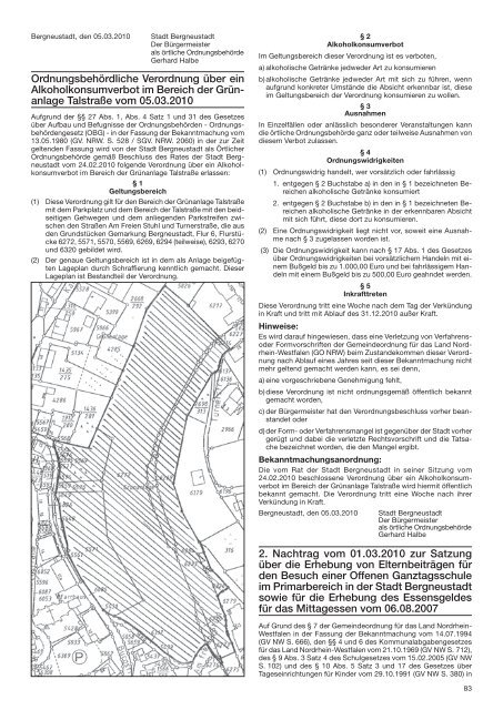 Amtsblatt der Stadt Bergneustadt