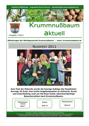 (1,42 MB) - .PDF - Marktgemeinde Krummnußbaum