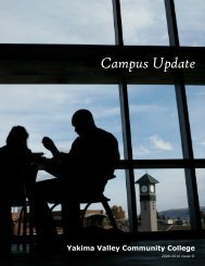 Campus Update - Yakima Valley Community College