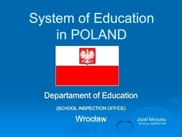 System of Education in POLAND