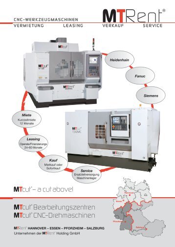 Heidenhain Siemens Fanuc Kauf Miete Leasing Service - MTRent