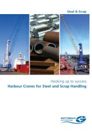 Harbour Cranes for Steel and Scrap Handling - Gottwald Port ...