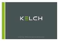 Precision Tools · Tool Presetting · Measuring ... - Kelch GmbH