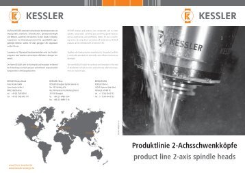 Produktlinie 2-Achsschwenkköpfe product line 2 ... - Franz Kessler