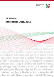 Jahresblick 2011/2012 - Bezirksregierung Münster