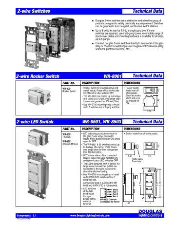 iGrafx Designer 1 - Switches_v0r04.dsf - Douglas Lighting Control