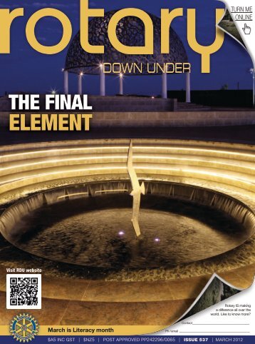 March 2012 issue 537 - Rotary Down Under