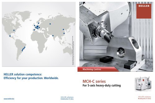 MCH-C series For 5-axis heavy-duty cutting Machining Centres ...