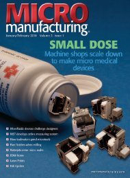 Click here to view as PDF - MICROmanufacturing